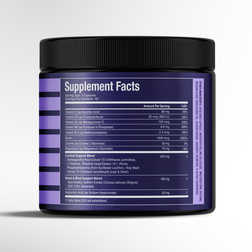 Cortisol Support Supplement | Women's Advanced Support 16-Plex
